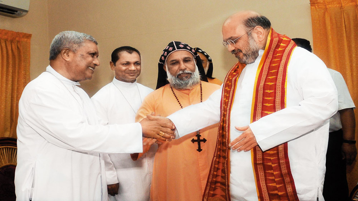 Reports suggest that the BJP has chalked out plans to elicit support of the Christian community whose population is around 18 per cent in Kerala.